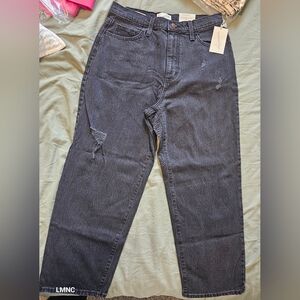 Womens Universal Thread, Black Jeans, Vintage Straight. 30 Waist, Shirt.